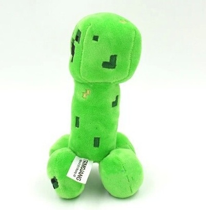Plyšák Minecraft Creeper zelený 18 cm