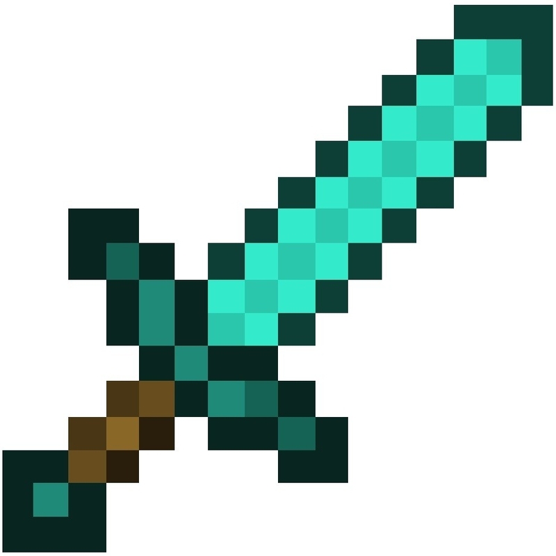 Ptákoviny - Minecraft meč