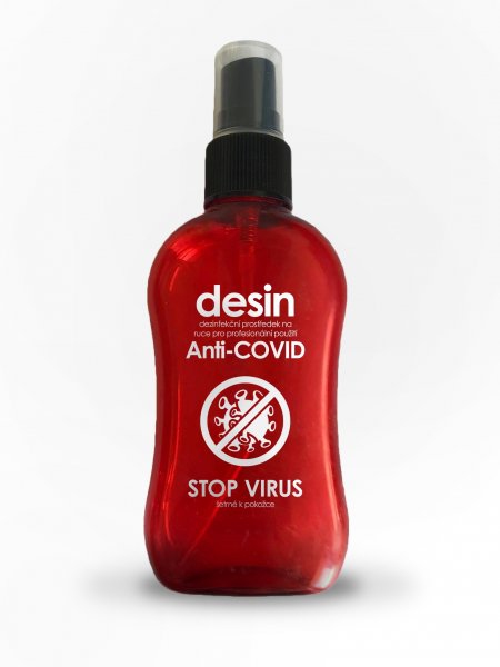 4x Účinná dezinfekce ve spreji STOP VIRUS - 100ml