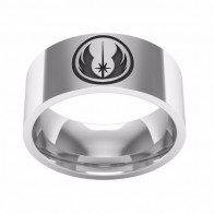 Ocelový prsten Star Wars - Jedi